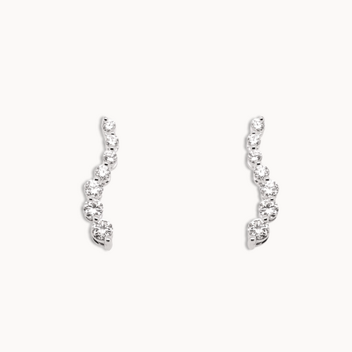 Diamond Wave Earrings