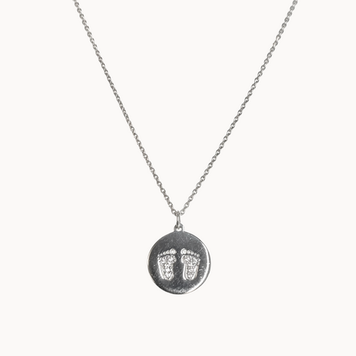 Baby Footprints Necklace