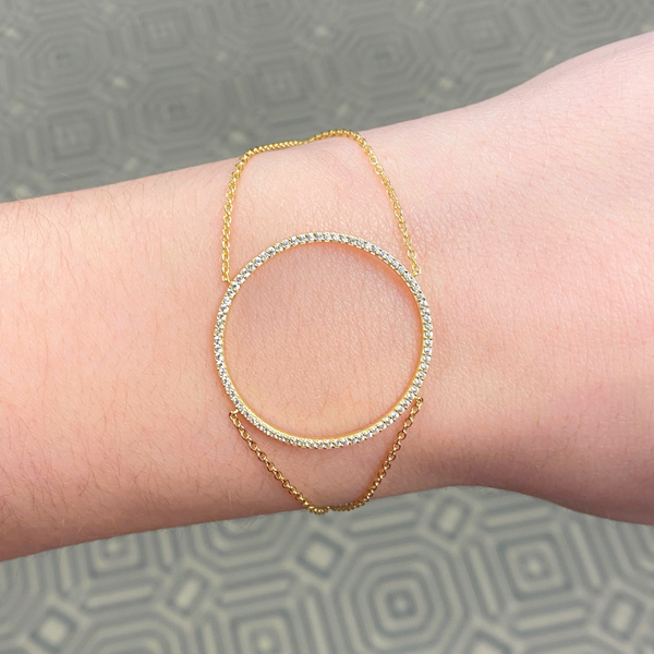 Open Circle Bracelet