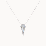 Mother of Pearl Micro-pave Kite Necklace