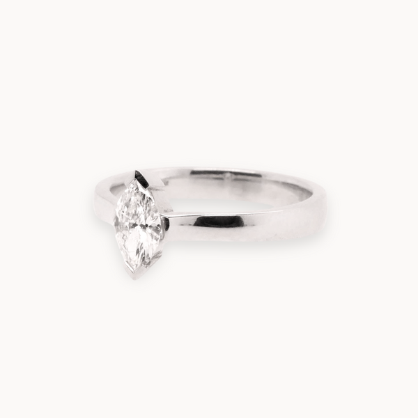 Marquise Solitaire Ring