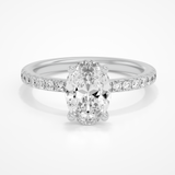 2.00ct Roxanne Hidden Halo Oval Lab