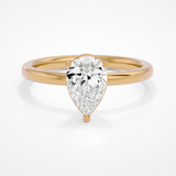 Leso Pear Yellow Gold