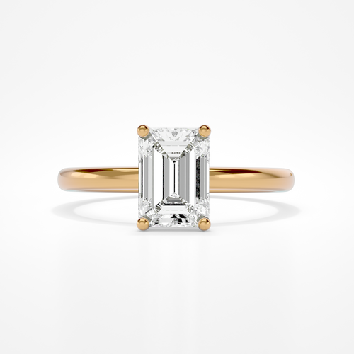 Leso Emerald Yellow Gold